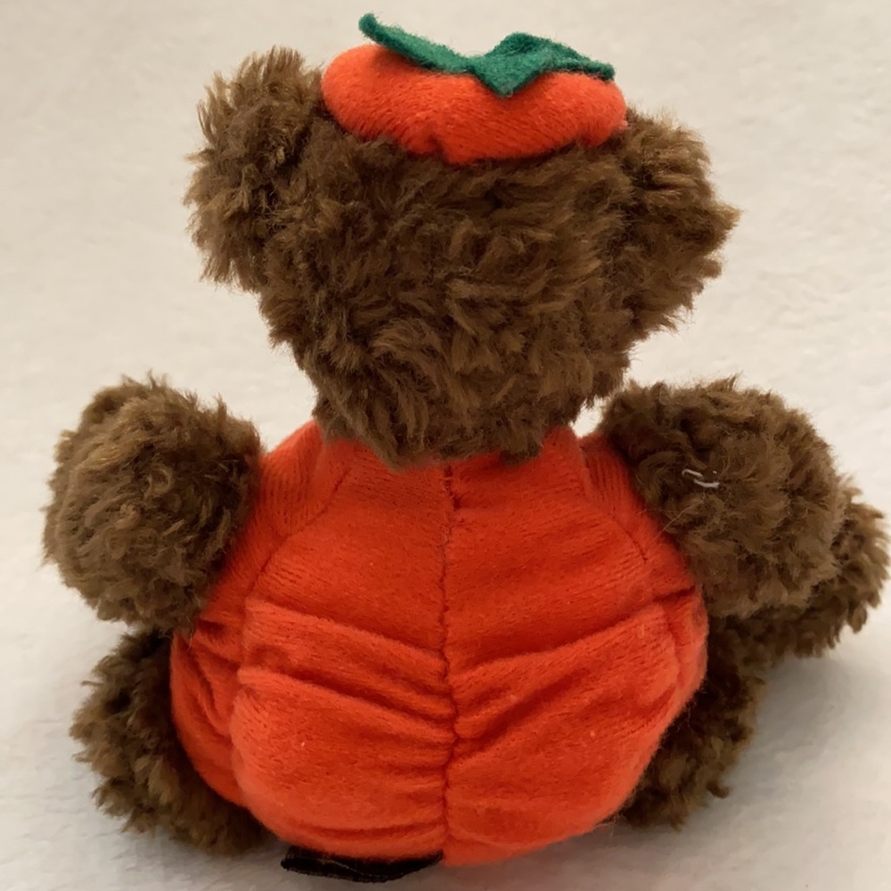 {VTG} Ty | 1993 Peter “Trick or Treat!” Pumpkin Halloween Fall Stuffed Bear - Picture 6 of 16